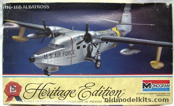 Monogram 1/72 Grumman HU-16B Albatross - Heritage Edition, 6065 plastic model kit